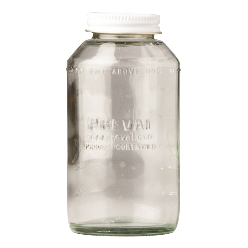 Preval 269 Touch Up Glass Jar with Lid, 6 oz