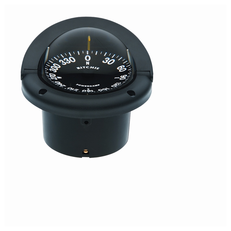 Ritchie Navigation HF742 Helmsman Flush Mount Compass with Flat Dial