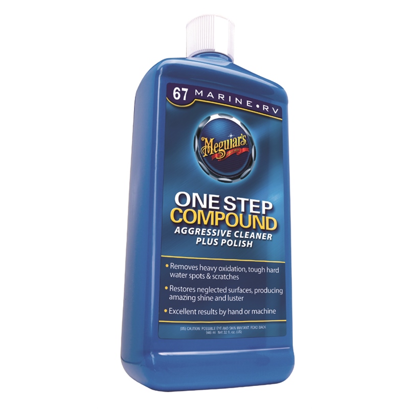 Meguiars M6732 Marine/RV One Step Compound 32 oz