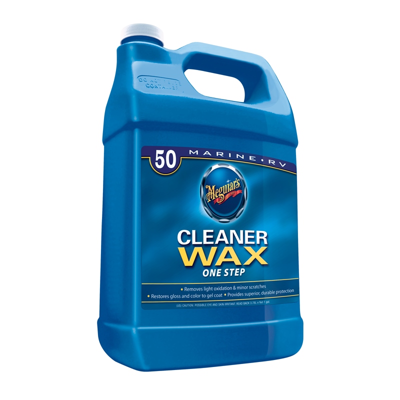 Meguiars M5001 Marine/RV One Step Cleaner Wax - 1 Gallon (Case of 4)