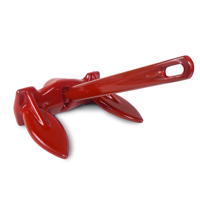 Greenfield Products 920-RD Navy Anchor PVC Coated 20 lb Red Cast Iron