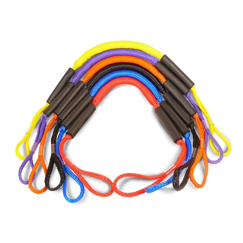 Greenfield Products DB4-B Dock Buddy 4ft Stretch Dock Line Black