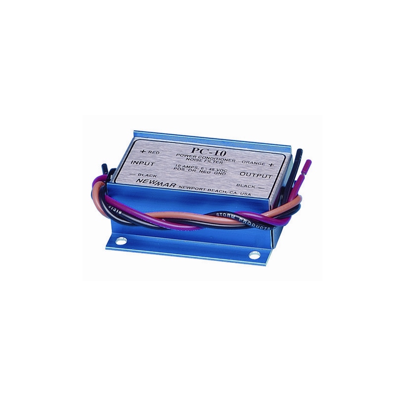 NewMar PC-10 Power Conditioner Noise Filter 10 Amp 6-48 VDC
