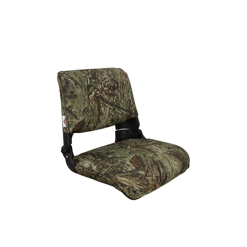 Springfield Marine 1061021 Skipper Premium Fold Down Boat Seat Mossy Oak Duck Blind