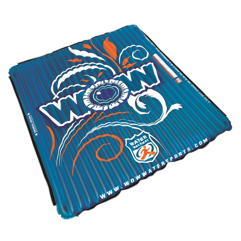 Wow Sports 14-2080 Water Mat 6x6 Ft Inflatable Floating Platform