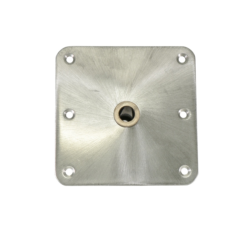 Springfield Marine 3620001-B KingPin 7x7 Square Steel Seat Base with Brass Bushing