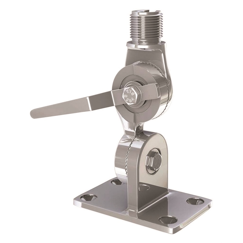 Shakespeare Antennas 4187 Stainless Steel 4-Way Ratchet Mount