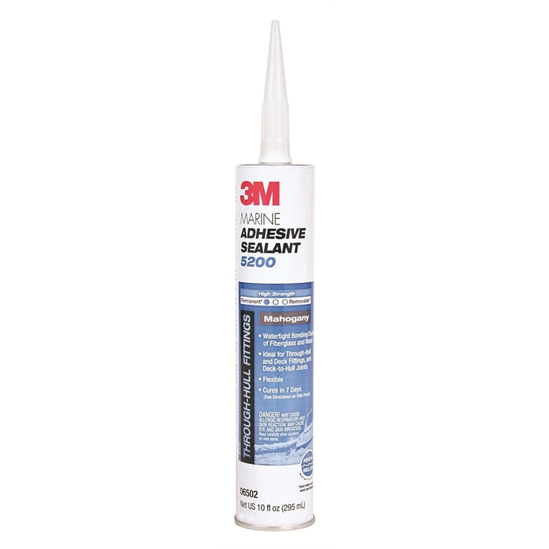 3M 06502 Marine Adhesive Sealant 5200 Mahogany 10oz
