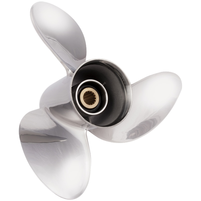 Solas 3551-148-19 HR Titan Stainless Steel 3-Blade Propeller for Yamaha