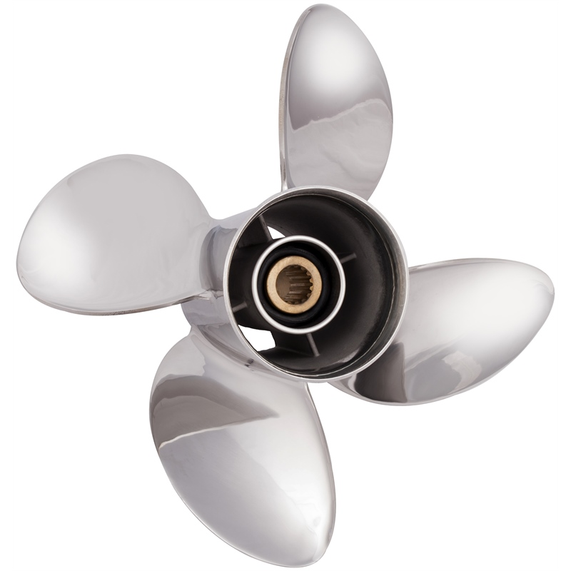 Solas 3554-141-19 HR Titan 4 Stainless Steel Propeller 14.1 x 19 Left Hand