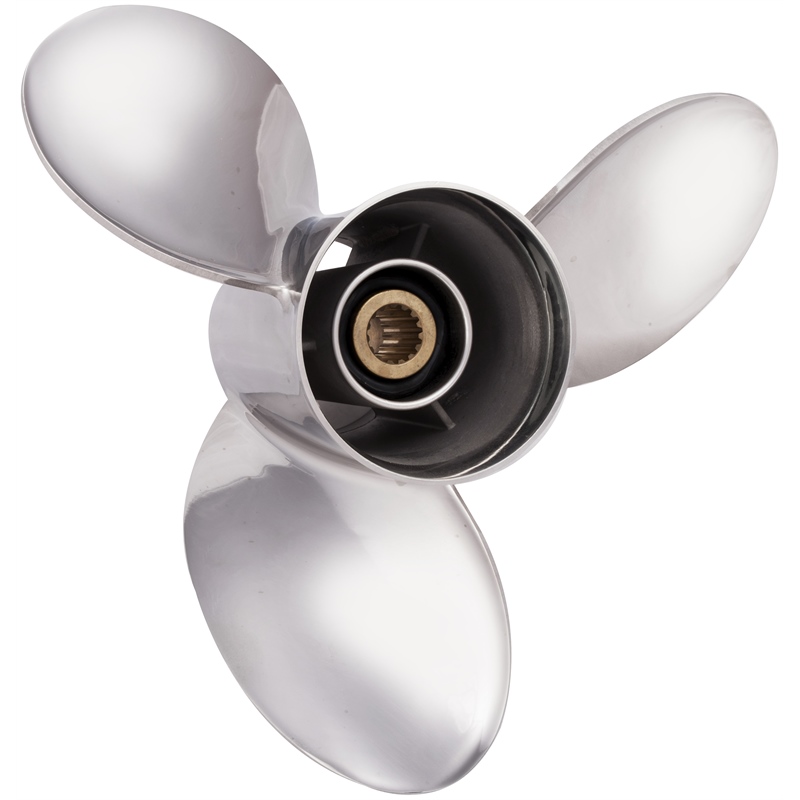 Solas 3571-153-19 Lexor Stainless Steel 3-Blade Propeller for Yamaha Outboards