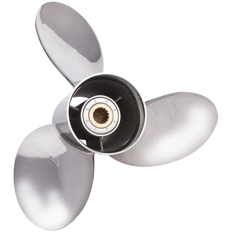 Solas 4572-153-19 Lexor V6 Stainless Steel Propeller 15.3 x 19 LH for Suzuki