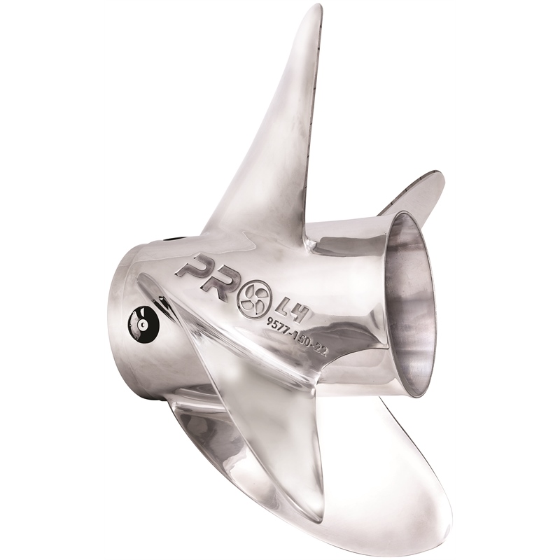 Solas 9577-150-26 Rubex Pro L4 Stainless Steel Propeller 15 x 26 RH 4-Blade