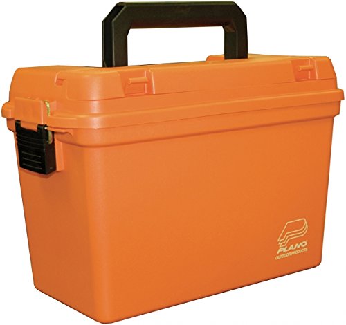 Plano 161250 Deep Dry Storage Box with Tray - Orange