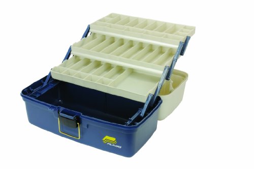 Plano 613306 Three-Tray Fixed Compartment Tackle Box XL