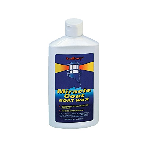 Sudbury Boat Care 412 Miracle Coat Boat Wax 16 oz Liquid