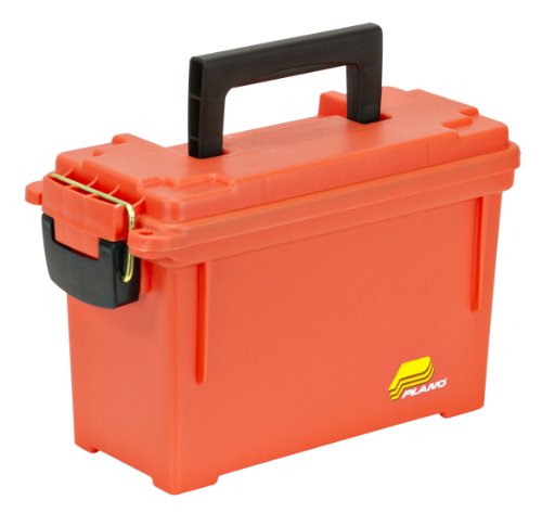 Plano 131252 Small Marine Dry Storage Box Orange with O-Ring Seal