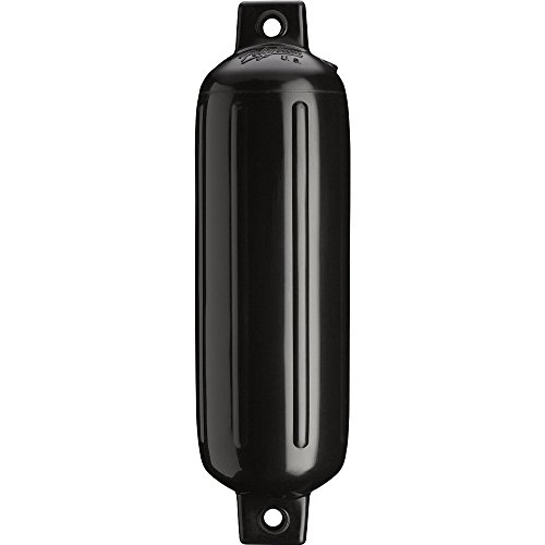 Polyform G-2-BLACK Twin Eye Boat Fender 4.5" x 15.5" Black