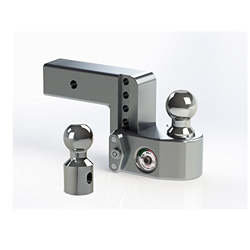Weigh Safe WS4-2.5 Adjustable Ball Mount with Built-In Scale 2.5" Shank