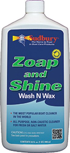 Sudbury Boat Care 809Q Boat Zoap & Shine Wash and Wax Quart