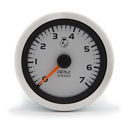 Sierra 65535P Tach 7k Argent 3"