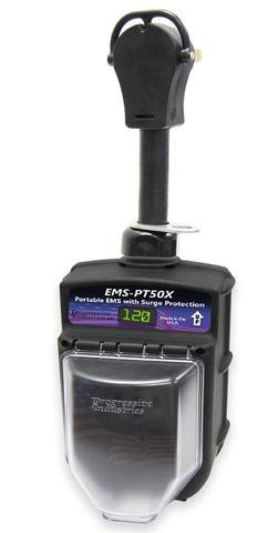 Progressive Industries EMSPT50X 50 Amp Portable RV Surge Protector with EMS