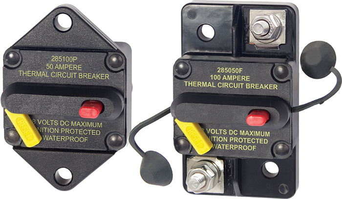 Blue Sea Systems 7185 285 Series 70A DC Circuit Breaker Surface Mount