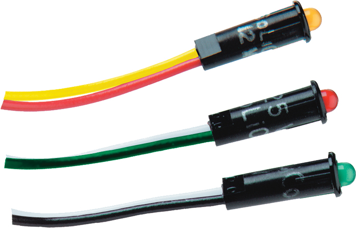 Blue Sea Systems 8171 LED Indicator Light Red 11/64" 12/24V DC