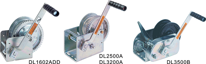 Dutton-Lainson 14521 Two-Speed Hand Winch 1600 lb Capacity