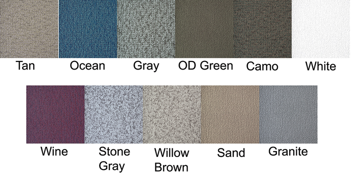 Deck-Rite C30102FBG-24 Vinyl Flooring 34mm Granite 8.5'X24