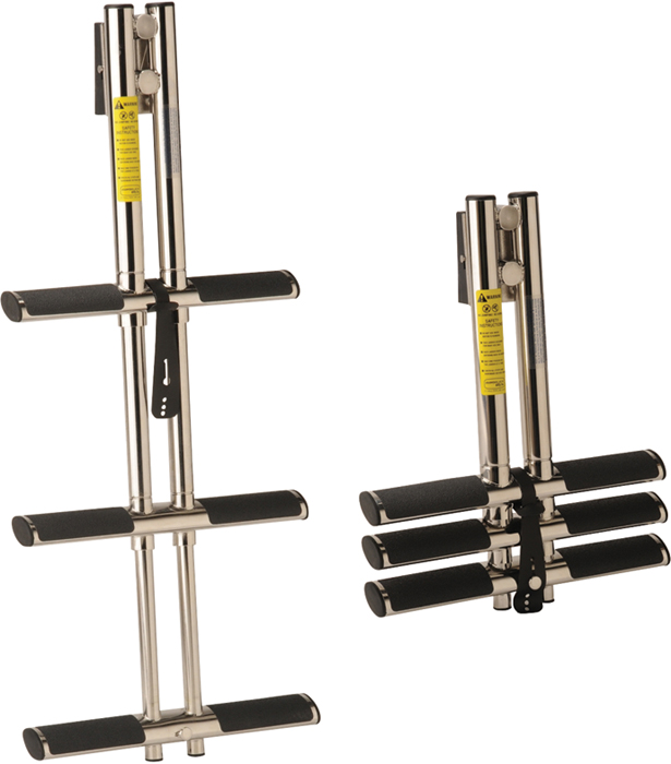 Garelick 19844 4-Step Telescoping Stainless Steel Sport/Dive Ladder