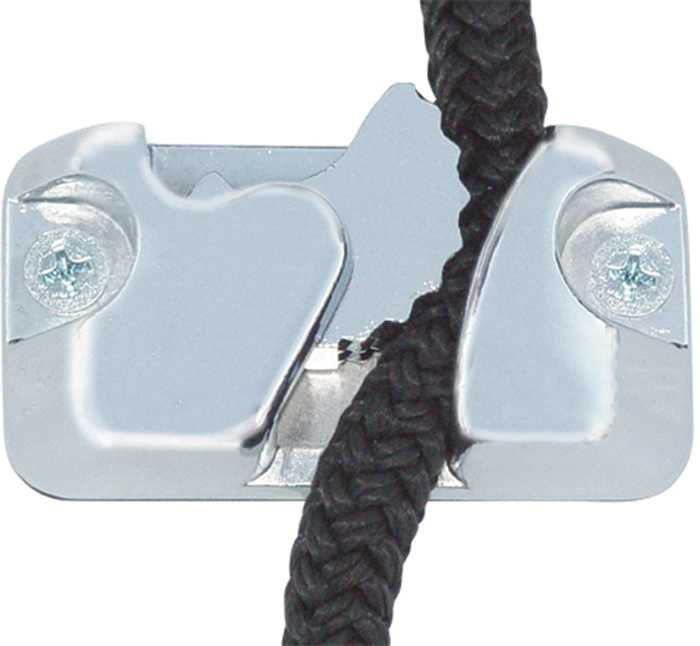 Greenfield Products R-701-12 Self-Locking Marine Cleat for 1/2" Line (2-Pack)