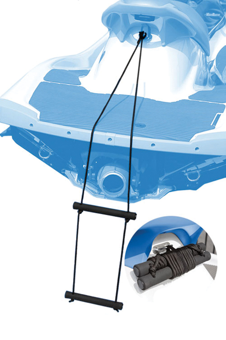 Hardline Products EZ-1 Two Rung Rope Ladder for PWC and Jet Boats