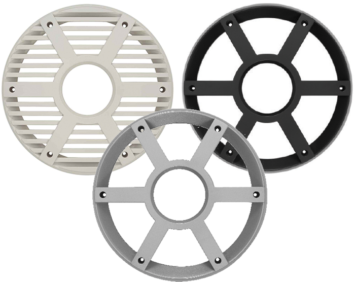 Jensen UM1000SBRTL Black Sport Grille With Led Light Ring