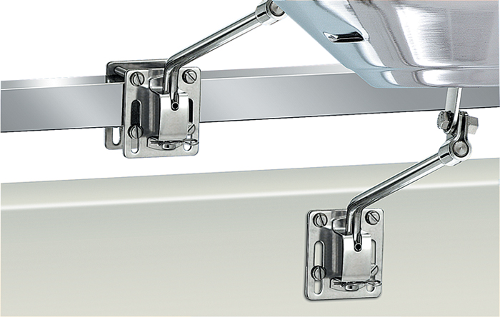 Magma A10-240 Side Bulkhead or Rail Mount for Marine Kettle Grills