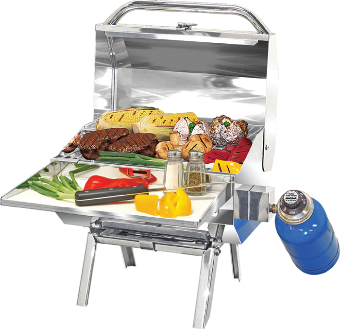 Magma A10-801 Connoisseur Series TrailMate 9x12 Inch Portable Marine Gas Grill