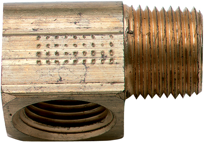 Moeller 033206-10 90 Degree Brass Elbow Fitting 3/8 NPT Male to Female