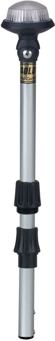 Perko 1470DP4CHR 36" Delta Pole Light Chrome Marine Navigation Light