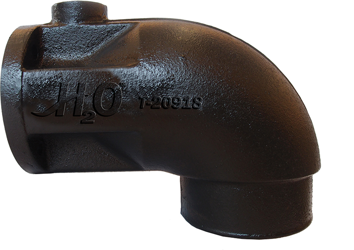 Quality Mark T-20918 Jacketed Elbow for GM Big Block V8