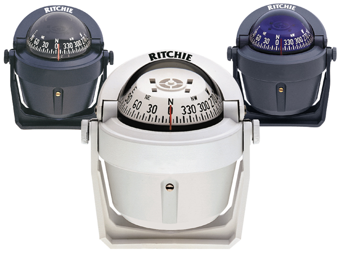 Ritchie Navigation B-51G Explorer Bracket Mount Compass Gray
