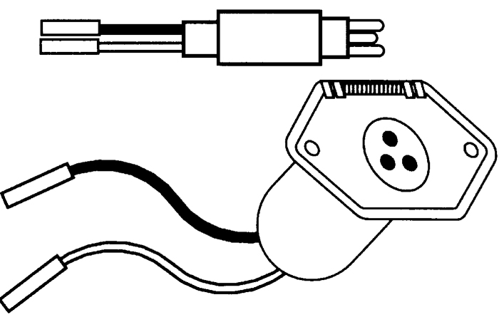 Rig Rite 455 Marine Electrical Connector Plug & Receptacle Set