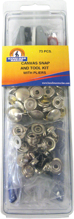 Handiman / S&J 970162 Snap Canvas Tool Kit with Fasteners and Pliers