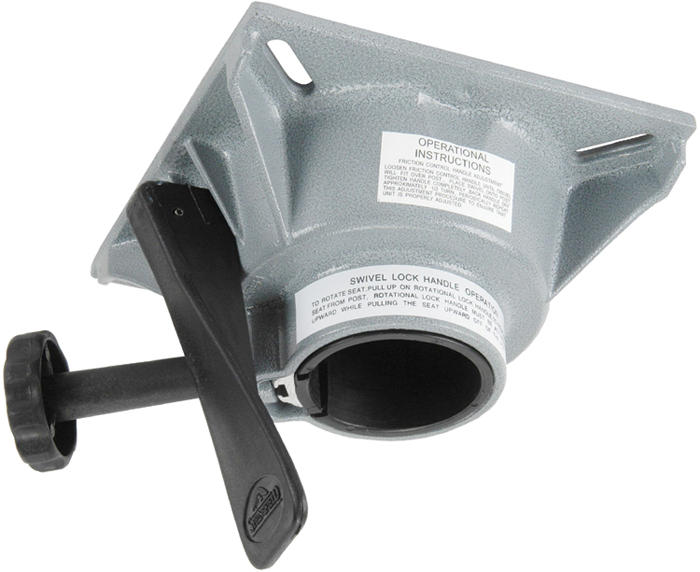 Springfield Marine 1100031L1 Trac-Lock 2-3/8" Locking Swivel Seat Mount