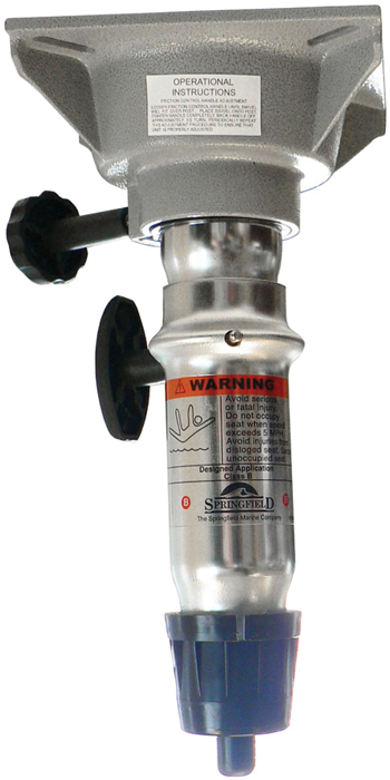 Springfield Marine 1603824 Taper-Lock Manual Adjust Pedestal Post 21-31 Inch for 2-3/8 Inch
