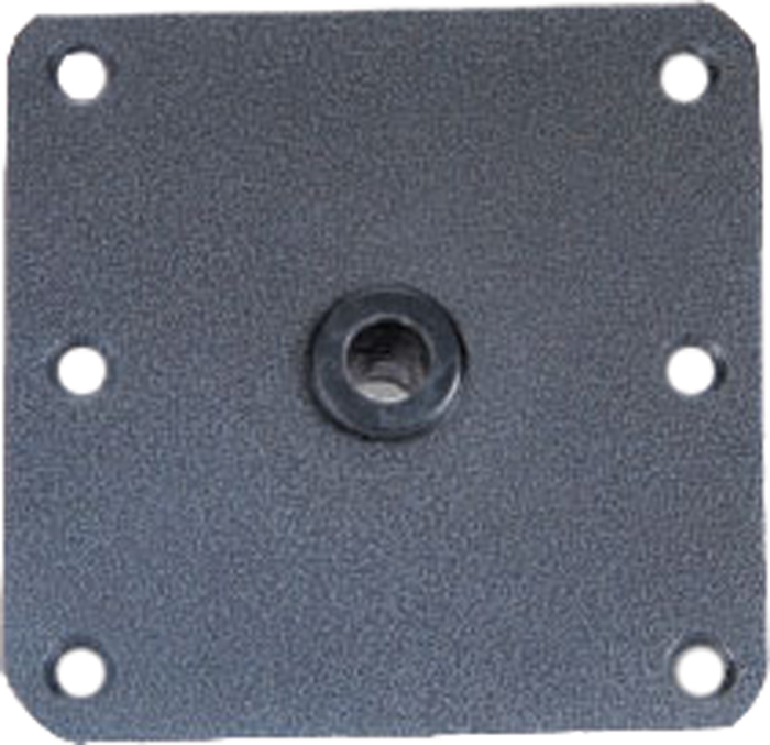 Springfield Marine 1620018 KingPin 7x7 Square Pedestal Base Mild Steel Kennedy Finish