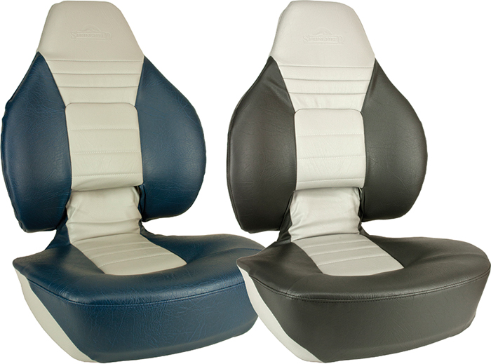 Springfield Marine 1041631 Springfield 1041631 Fish Pro 100 Grey/blue Folding Chair