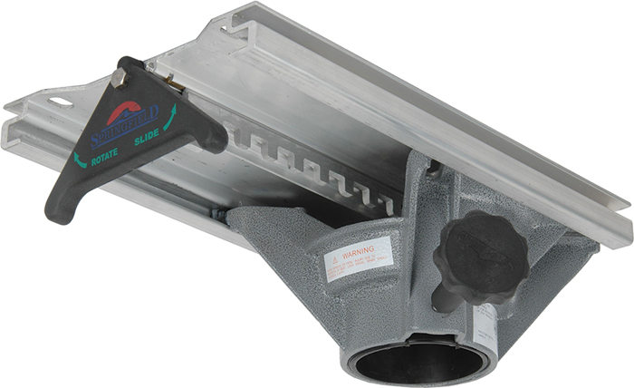 Springfield Marine 1100930-A1 Cam-Lock Slide and Swivel with Telescoping Handle