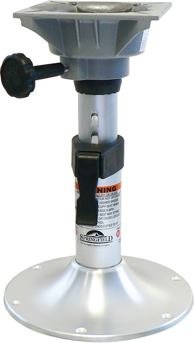 Springfield Marine 1440334 Clipper Adjustable Pedestal Package with Trac-Lock Swivel