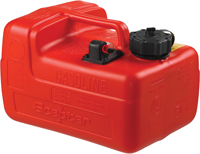 Scepter 08576 Portable Fuel Tank 3.2 Gallon EPA Compliant