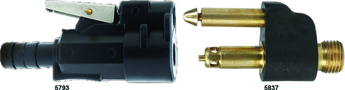 Scepter 05793 Fuel Tank Fitting - Mercury Tank Clip Connector